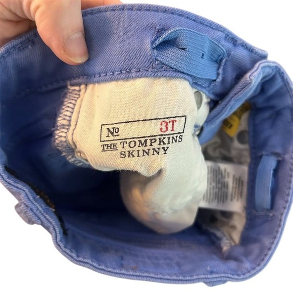 Polo Ralph Lauren Kids 3T Purple Tompkins Skinny Jeans Casual Light Wash Elastic - Picture 10 of 10